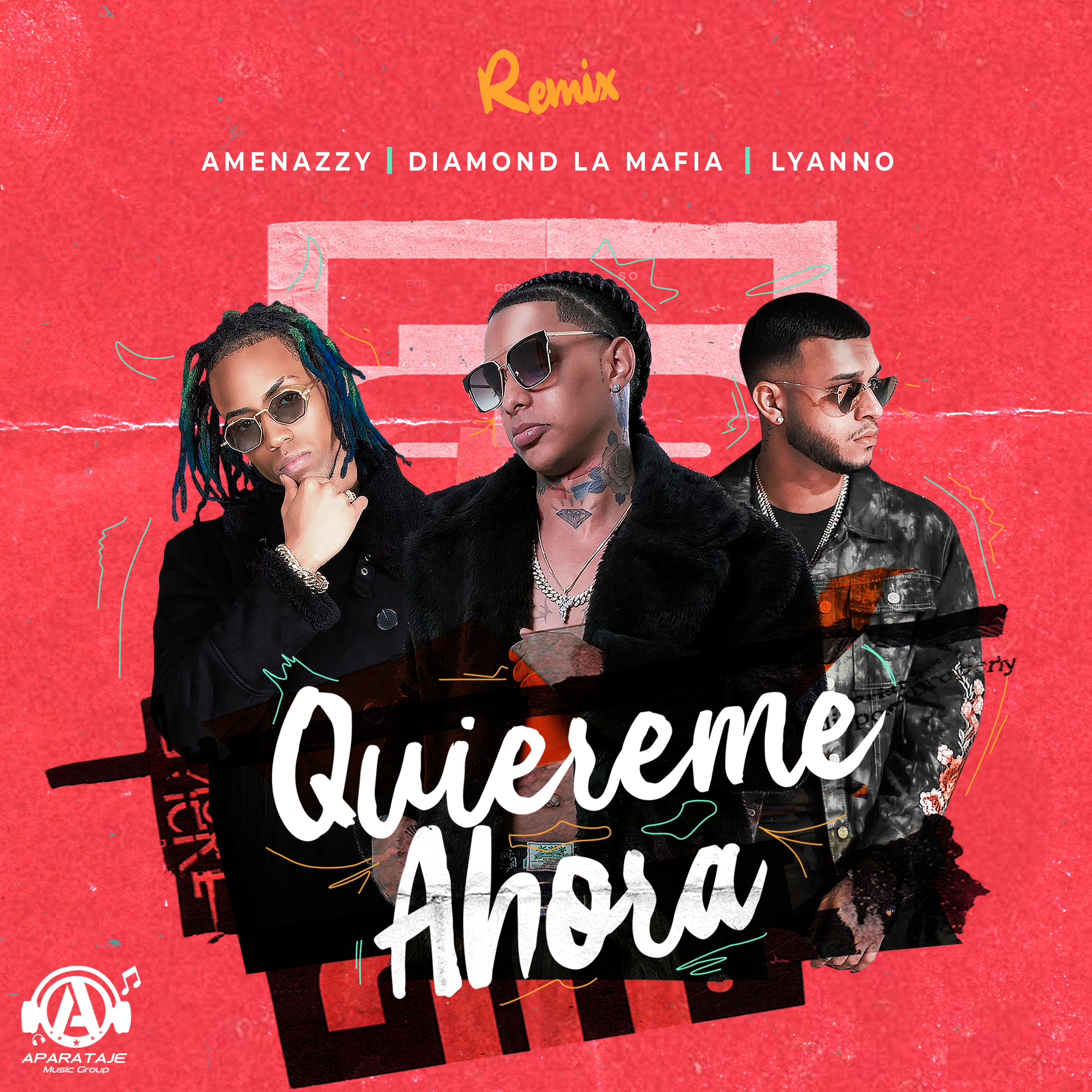 Portada de Quiereme Ahora Remix